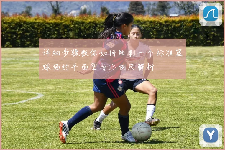 详细步骤教你如何绘制一个标准篮球场的平面图与比例尺解析